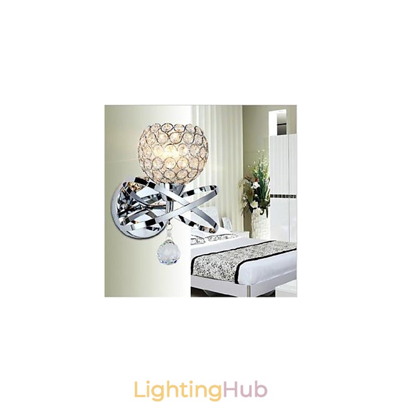 Single Head Crystal Wall Lamp