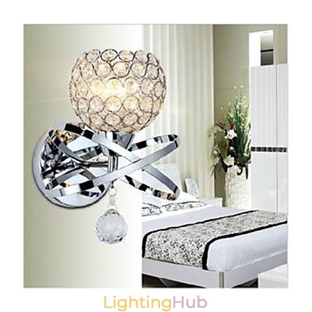 Single Head Crystal Wall Lamp