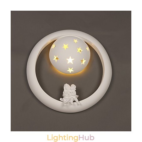Sweet Pastoral Gypsum Fun Children Room Porch Wall Lamp Lights Sweet Pastoral Gypsum Fun Children Room Porch Wall Lamp Lights