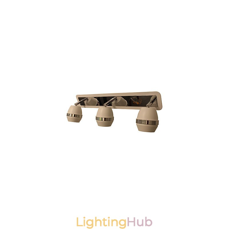 Modern Spherical Chrome Wall Lights Bathroom Lights With 3 Lights