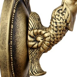 European Contracted Rural Creative Wrought Iron Wall Lamp Glass Lights