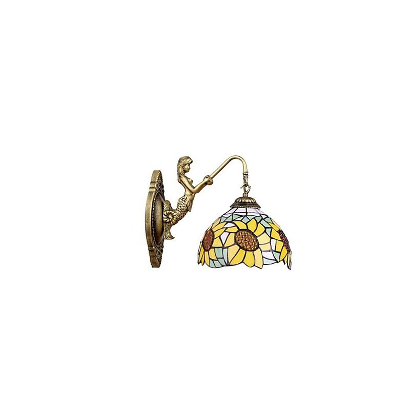 Christmas European Contracted Rural Creative Wrought Iron Wall Lamp Lights