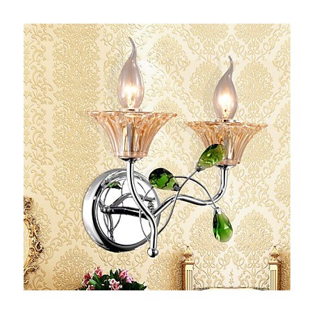 Wall Sconces Bathroom Lighting Candle Wall Lights Crystal Modern Contemporary Metal Wall Sconces Bathroom Lighting Candle Wall Lights Crystal Modern Contemporary Metal