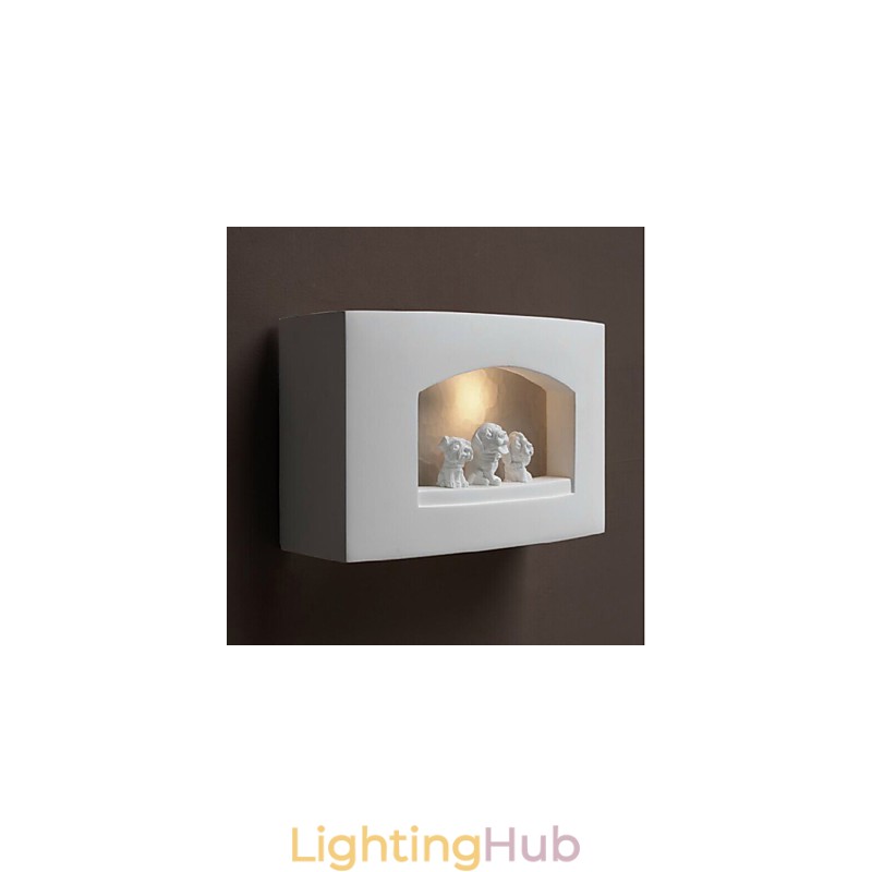 Contemporary And Contracted Creative Bedroom Plaster Wall Lamp Wall Lamp Lights