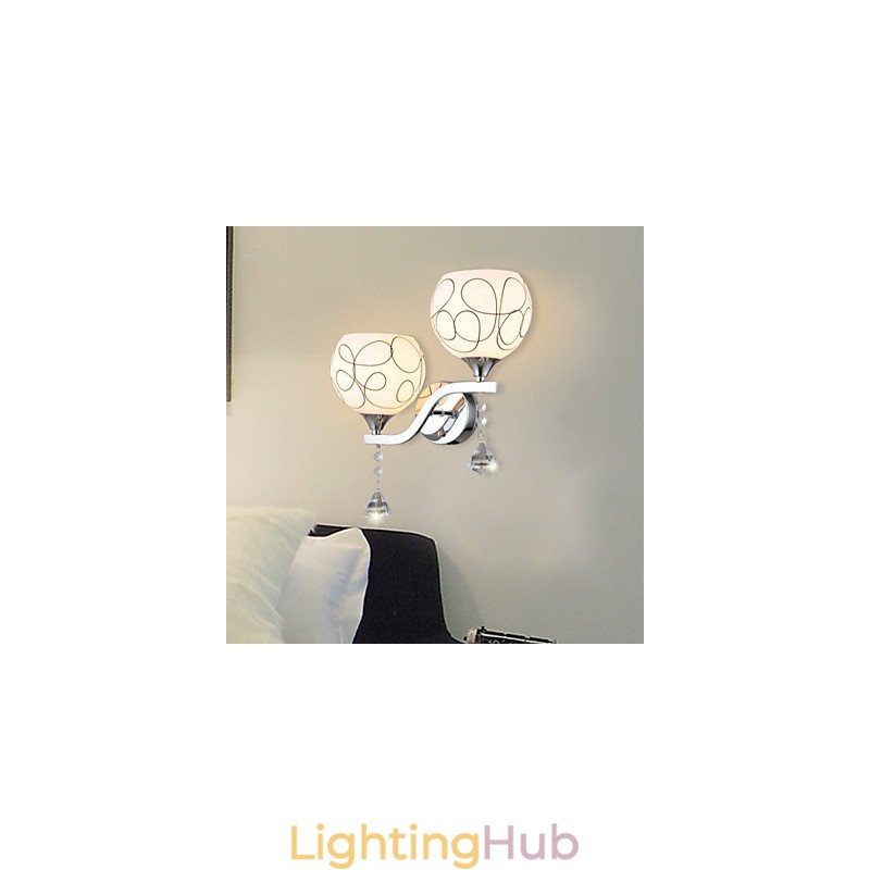 Creative Contemporary And Contracted Creative Crystal Wall Lamp Lights