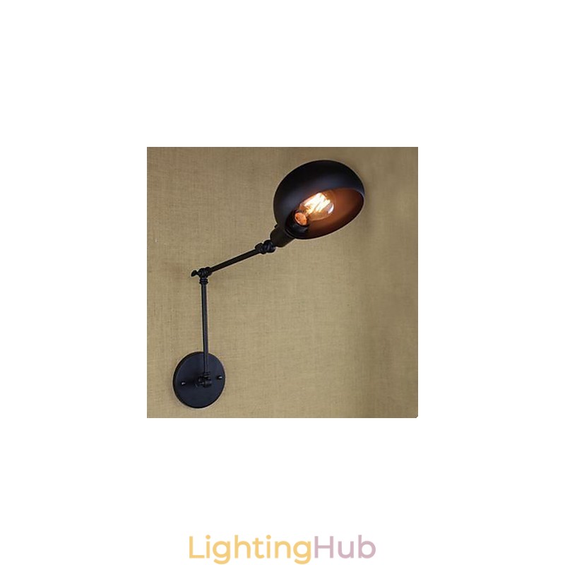 Long Arm Double Festival Restoring Ancient Ways Wrought Iron Wall Lamp Personality