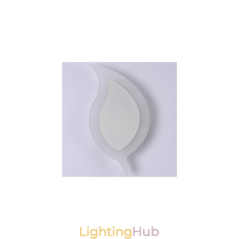 Creative Simple Fashion ModernAcrylic Contracted Wall Lamp Alloy Small Leaves Light