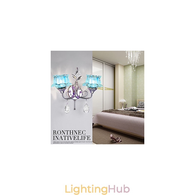 Creative Contemporary And Contracted Creative Crystal Wall Lamp Lights