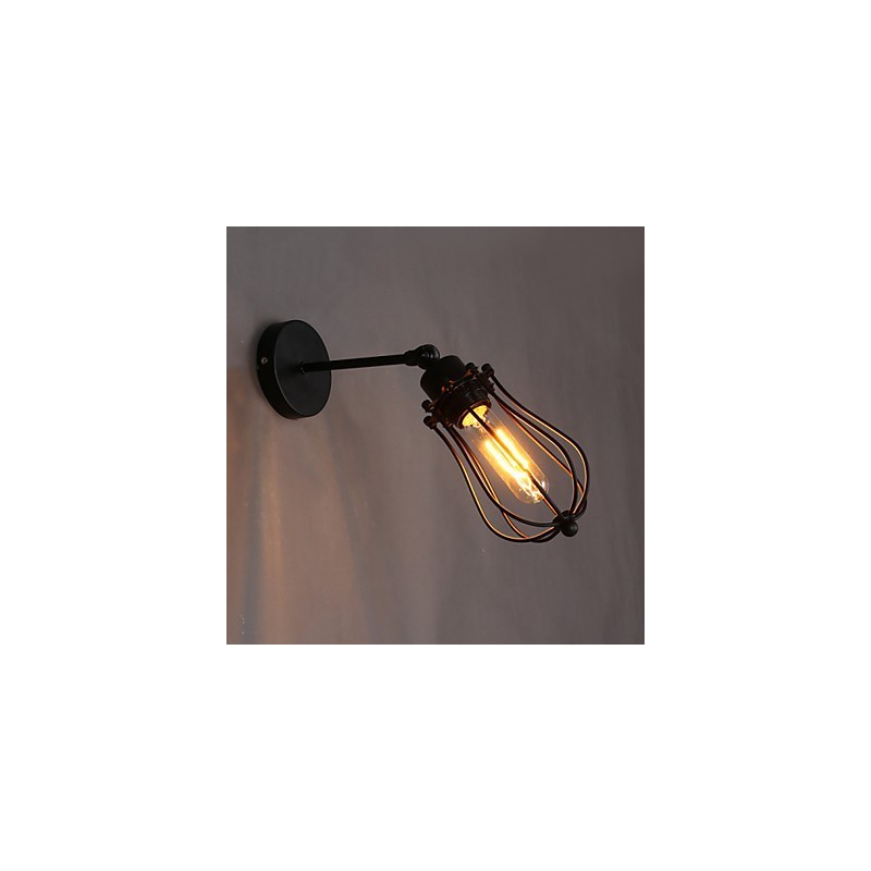 Creative Personality Decorative Wrought Iron Retro Grapefruit Wall Lamp