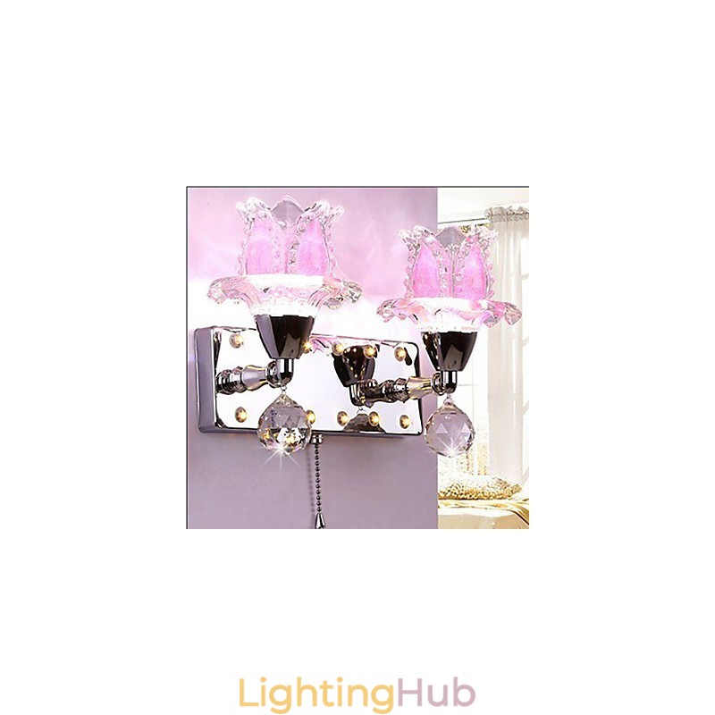 Creative Contemporary And Contracted Creative Crystal Wall Lamp Lights