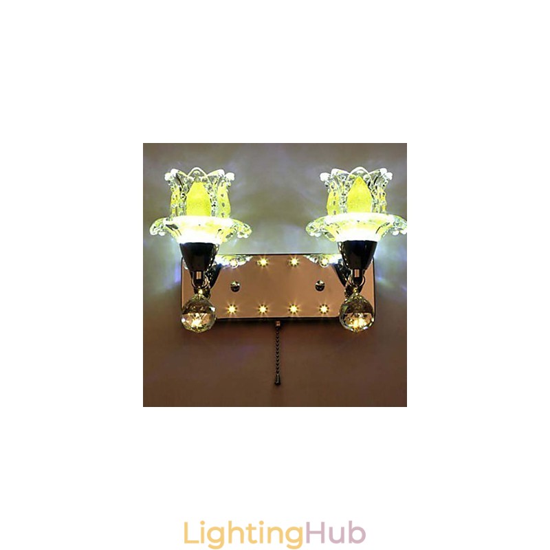 Creative Contemporary And Contracted Creative Crystal Wall Lamp Lights