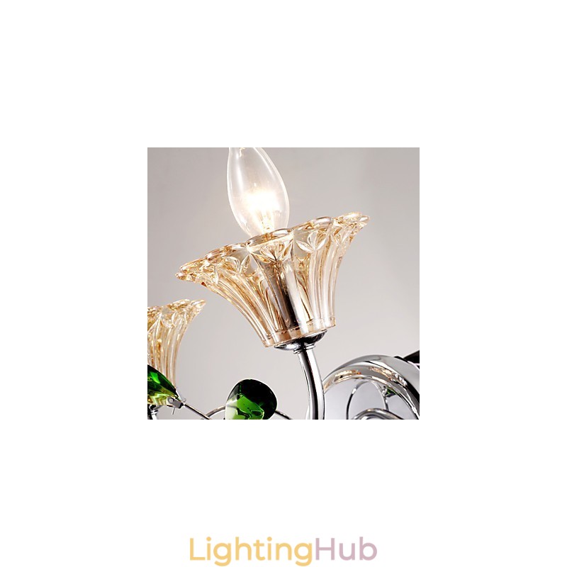 European Style Creative Contemporary And Contracted Crystal Wall Lamp Lights