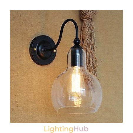 Modern Restaurant Adornment Wall Lamp Wrought Iron Glass Modern Restaurant Adornment Wall Lamp Wrought Iron Glass