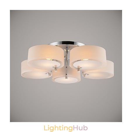 Flush Mount Modern Contemporary 5 Lights Ceiling Light Metal Flush Mount Modern Contemporary 5 Lights Ceiling Light Metal