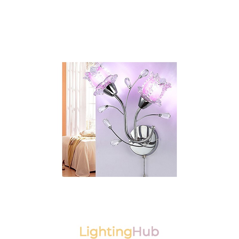 Creative Contemporary And Contracted Creative Crystal Wall Lamp Lights