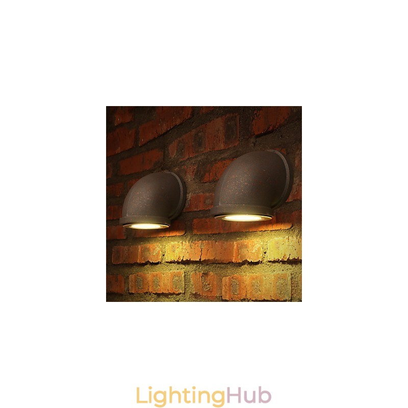 Loft Personality Vintage Bar Counter Water Pipe Wall Lamp Spot Light Lot Lighting Fitting Stair Balcony Lamp