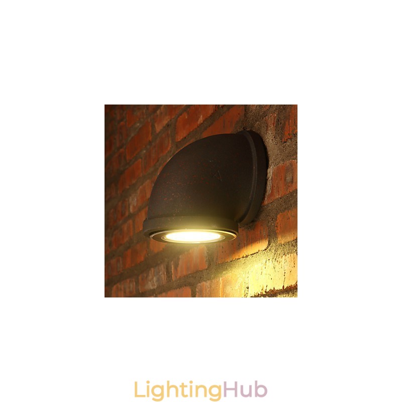 Loft Personality Vintage Bar Counter Water Pipe Wall Lamp Spot Light Lot Lighting Fitting Stair Balcony Lamp