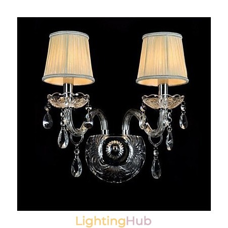 Crystal Mini Style Wall Sconces Candle Wall Lights Modern Contemporary Glass Crystal Mini Style Wall Sconces Candle Wall Lights Modern Contemporary Glass