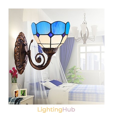 Europe Type Restoring Ancient Ways Wall Lamp Creative Mediterranean Glass Lights Europe Type Restoring Ancient Ways Wall Lamp Creative Mediterranean Glass Lights