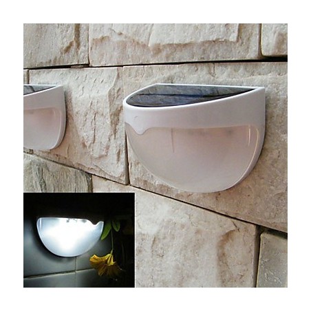 Solar Powered Lamp Outdoor Garden Light Automatic Sensor Activated Solar Light (White) Solar Powered Lamp Outdoor Garden Light Automatic Sensor Activated Solar Light (White)