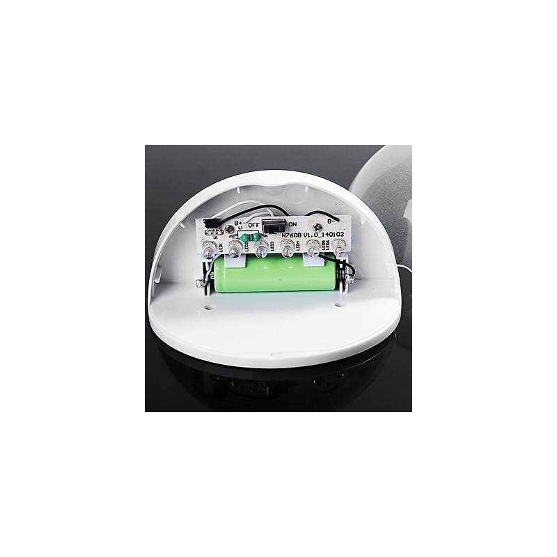 Solar Powered Lamp Outdoor Garden Light Automatic Sensor Activated Solar Light (White)