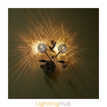 Wall Sconces Crystal Mini Style Modern Contemporary Metal Wall Sconces Crystal Mini Style Modern Contemporary Metal