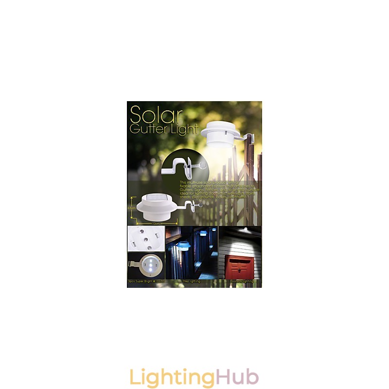 Solar Roof Lamp Fence Fence Lamp Lights Corridor Lights Wall Lamp Sink