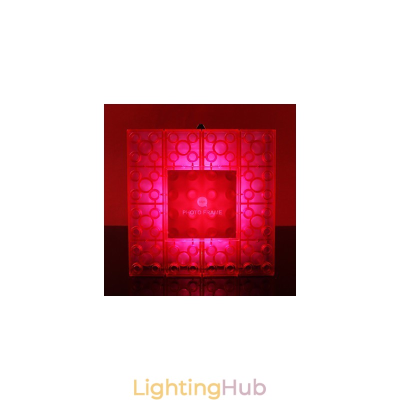 Creative Blocks Frame Light Colored Cute Little Gifts Wall Lamp Belt Hook Lights