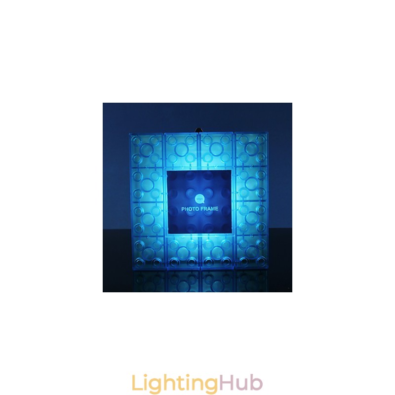 Creative Blocks Frame Light Colored Cute Little Gifts Wall Lamp Belt Hook Lights