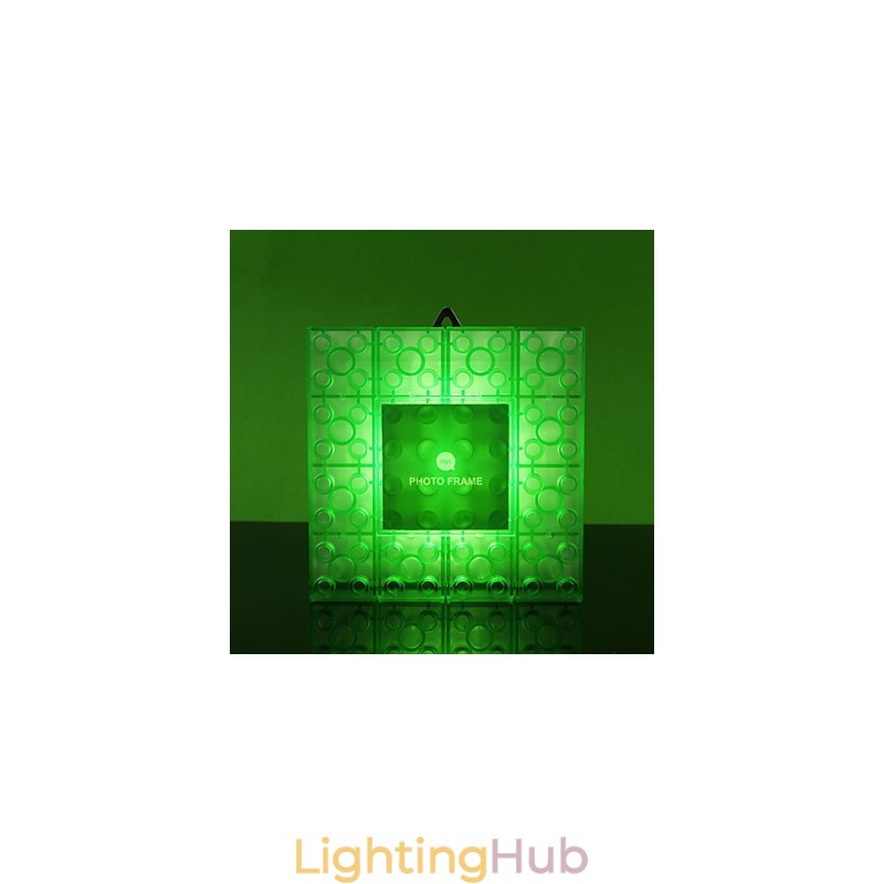 Creative Blocks Frame Light Colored Cute Little Gifts Wall Lamp Belt Hook Lights