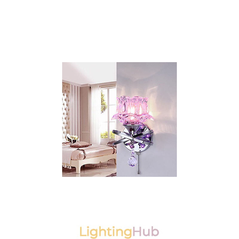 Creative Contemporary And Contracted Creative Crystal Wall Lamp Lights