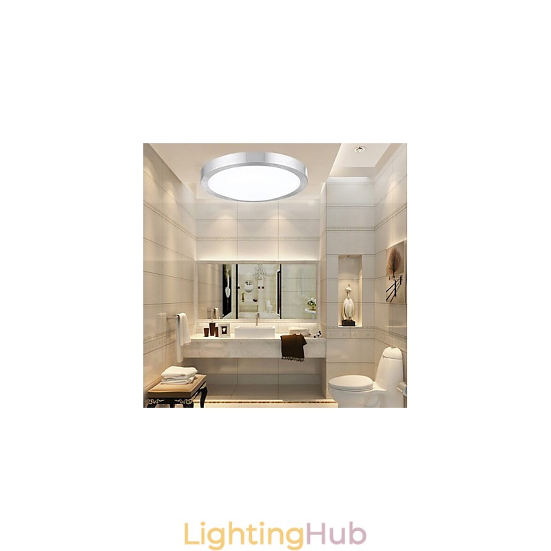 Flush Mount Lights 7W Light Round Simple Modern Diameter 20CM
