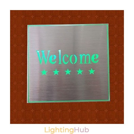 The Hotel Market Welcome Indicator Light Lamp Creative Bar Model Wall Sconces Metal The Hotel Market Welcome Indicator Light Lamp Creative Bar Model Wall Sconces Metal