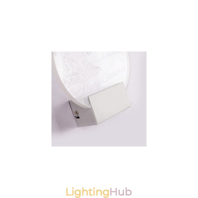 Acrylic Wall Lamp PVC Lamp Light Modern Contemporary Metal