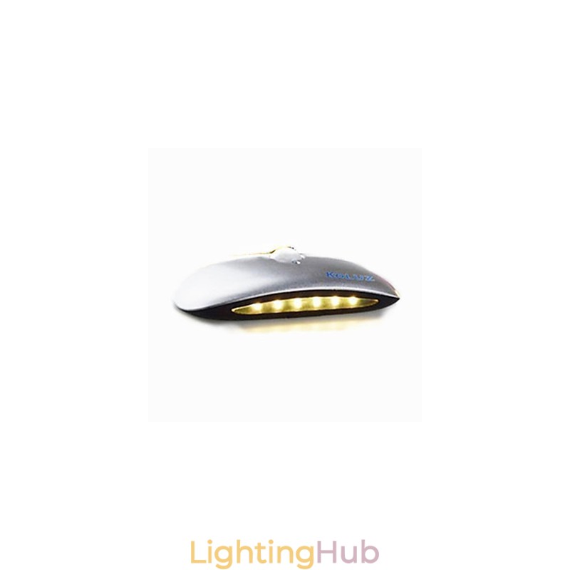 Multifunctional Infrared Intelligent Inductive Mini Wall Lights Eurpean style Silver