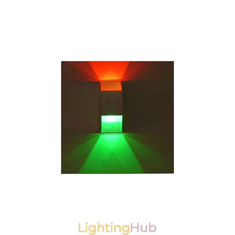 Double Trapezoidal Creative Bar Model Wall Sconces Modern Contemporary Metal