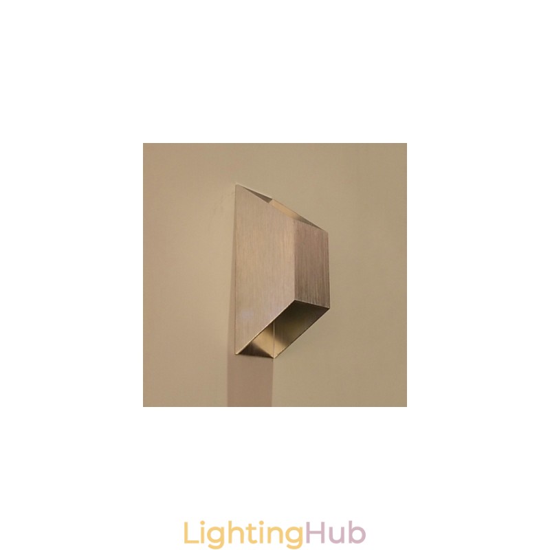 Double Trapezoidal Creative Bar Model Wall Sconces Modern Contemporary Metal