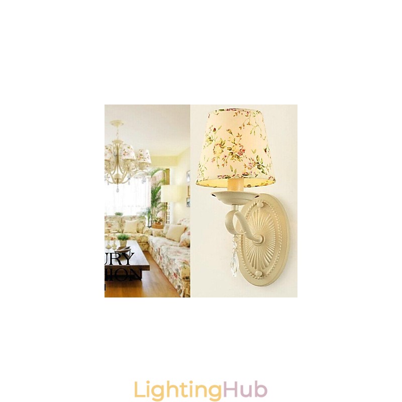 Crystal Mini Style Wall Sconces Modern Contemporary Metal