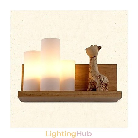 Wall Lamp Three Lights and Glass