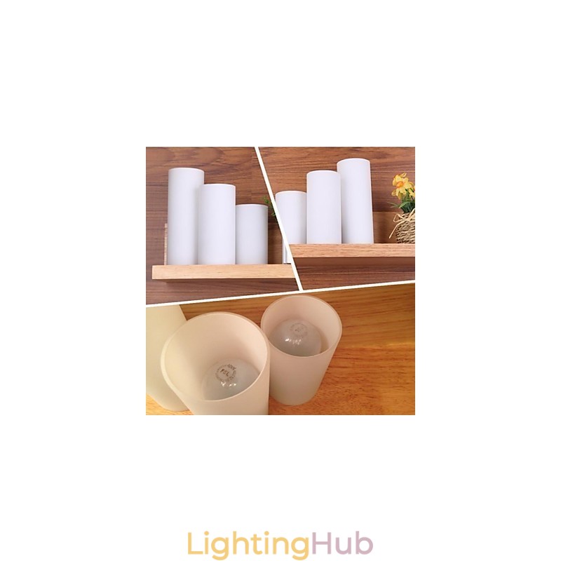 Wall Lamp Three Lights and Glass