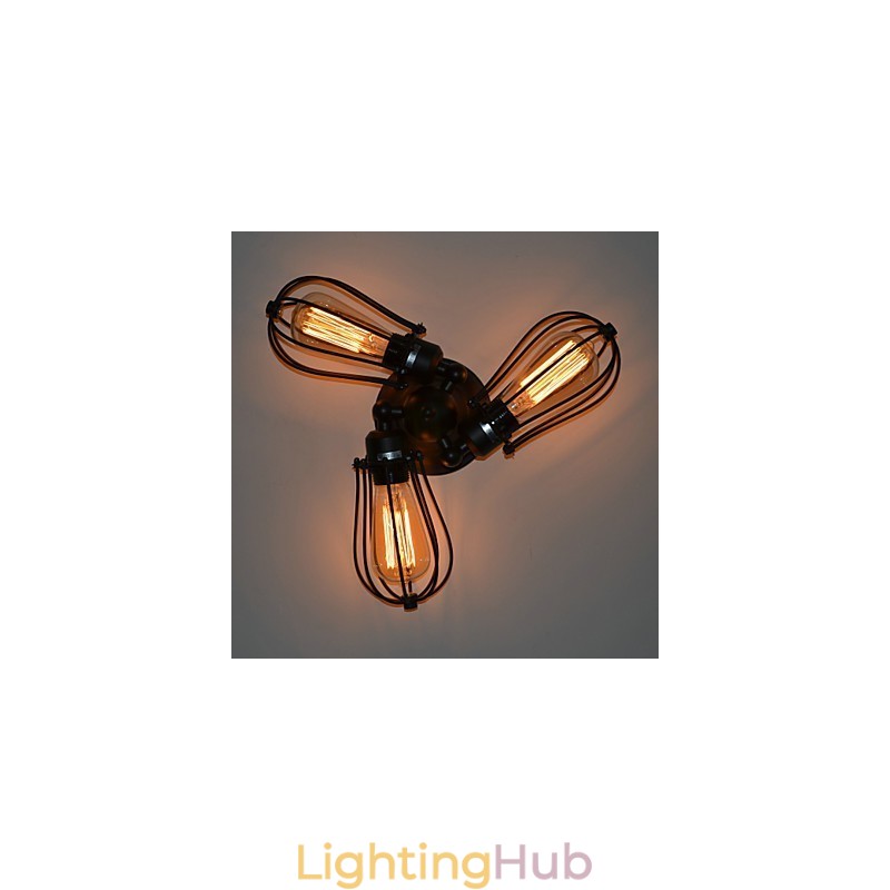 Mini Style Wall Sconces Rustic Lodge Metal