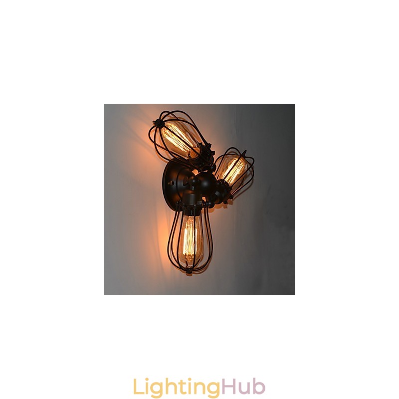 Mini Style Wall Sconces Rustic Lodge Metal