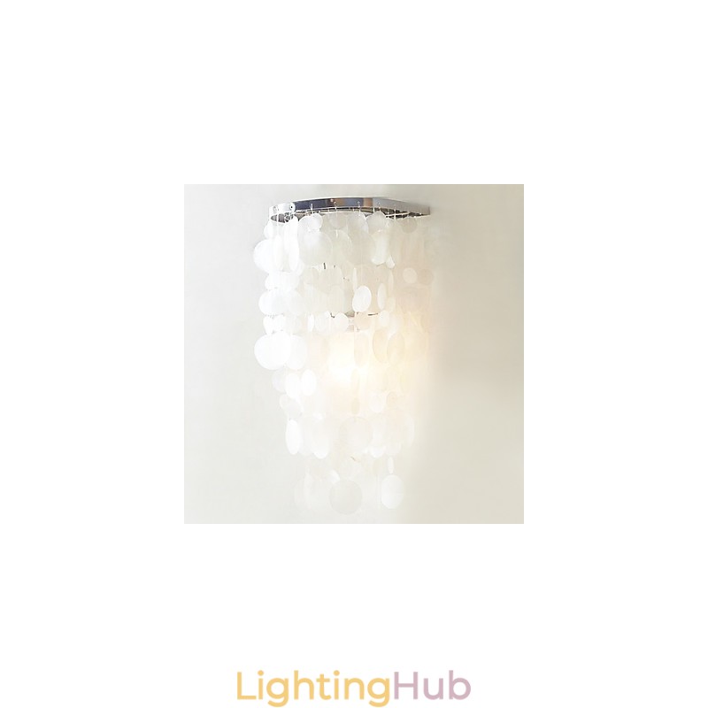 Stylish Wall Light with 1 Light in Warm White