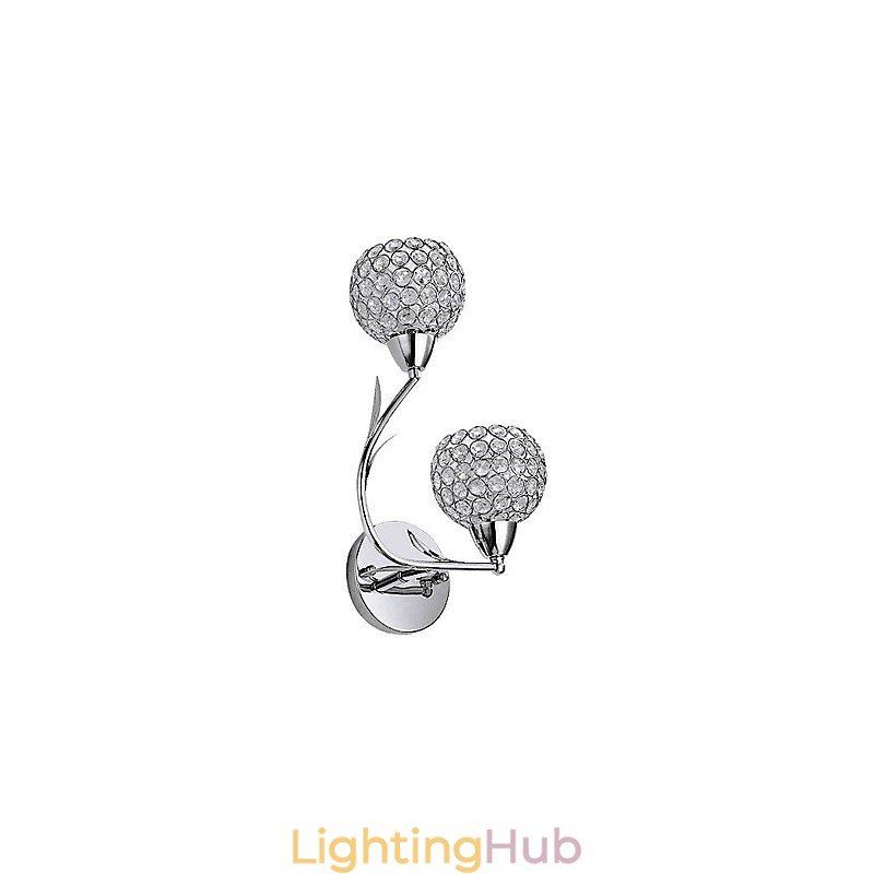 Crystal Wall Sconces Modern Contemporary Metal