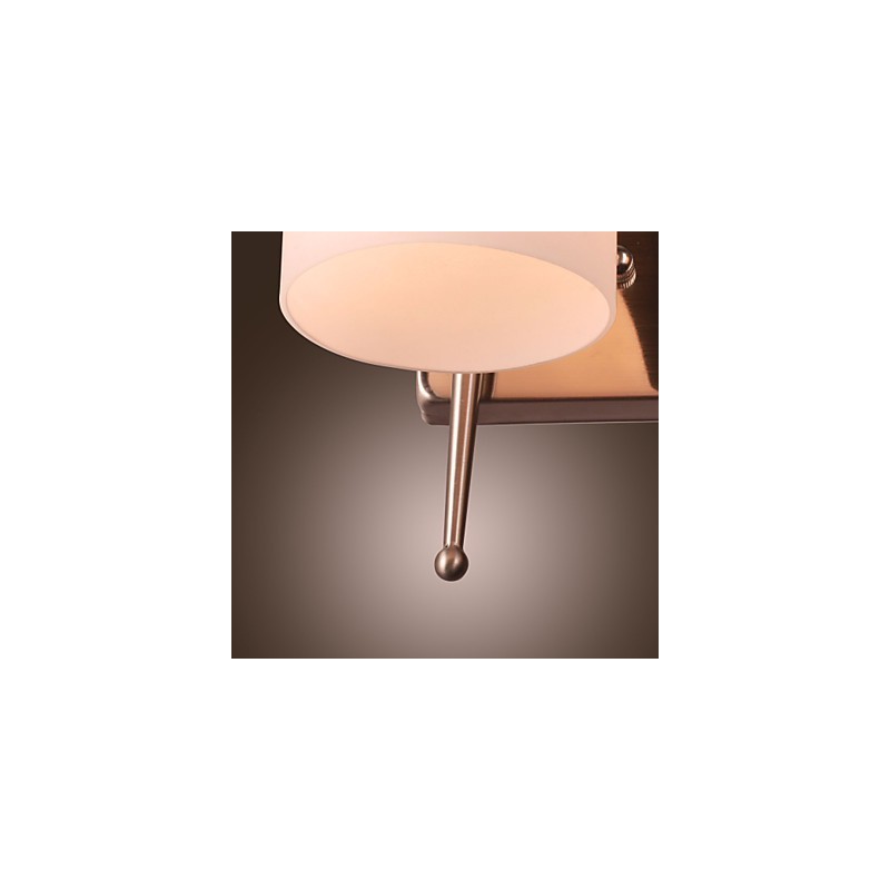 2 Light Wall Light in White Shade