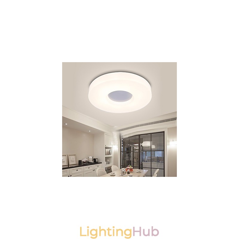 Round Ceiling Lights Flush Mount Modern Contemporary Metal