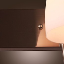 2 Light Wall Light in White Shade