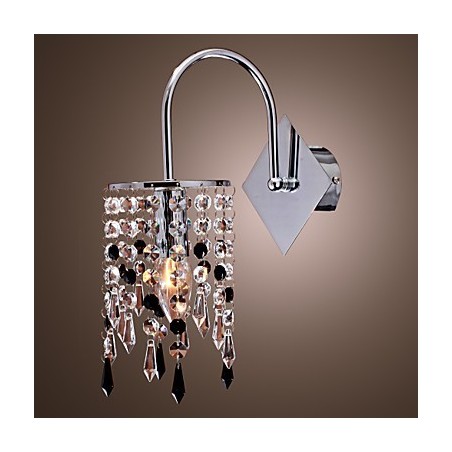 Wall Light with Elegant Crystal Drop Wall Light with Elegant Crystal Drop