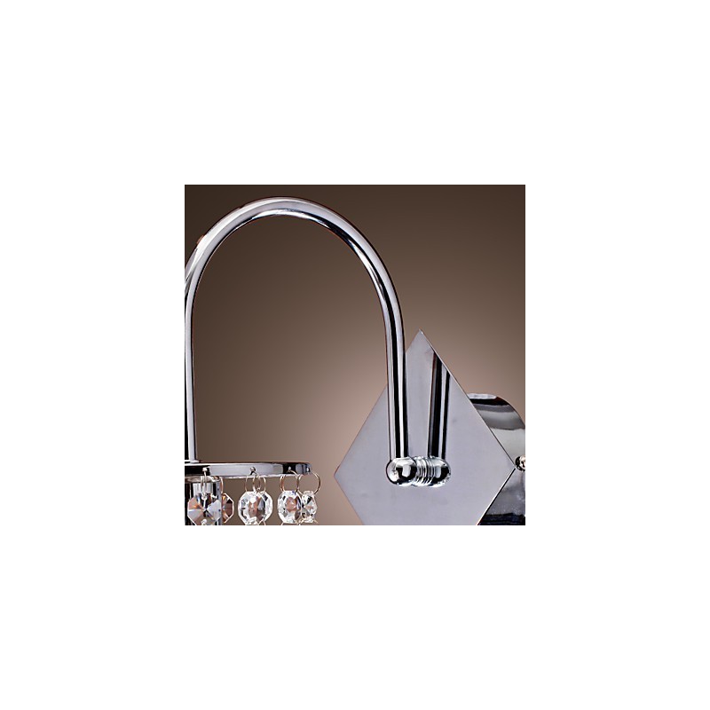 Wall Light with Elegant Crystal Drop