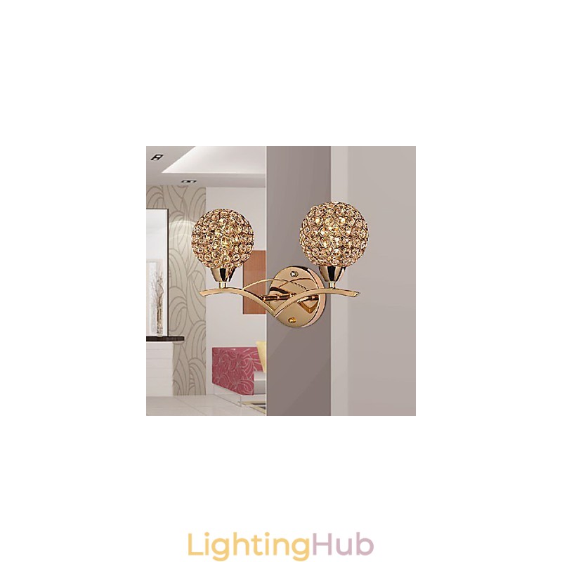 Modern Chic Wall Light In 2 Lights